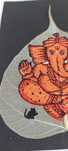 Obraz z Indii Ganesha na liściu Peepal