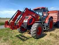 Zetor Forterra 140 16V HSX z Tur 3900 mth Claas Ares 697 ATZ