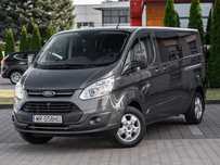 Ford Transit Custom LIMITED L2H1, Brygadówka, Mały przebieg, Gwarancja, FVat, Jak nowy!