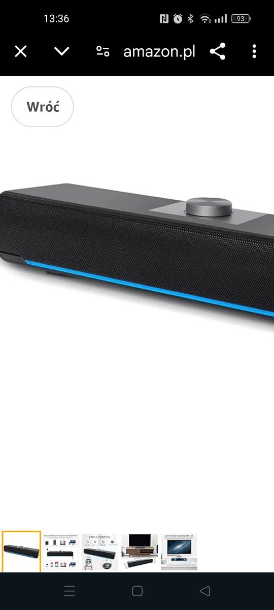 Głośnik komputerowy USB 2.0