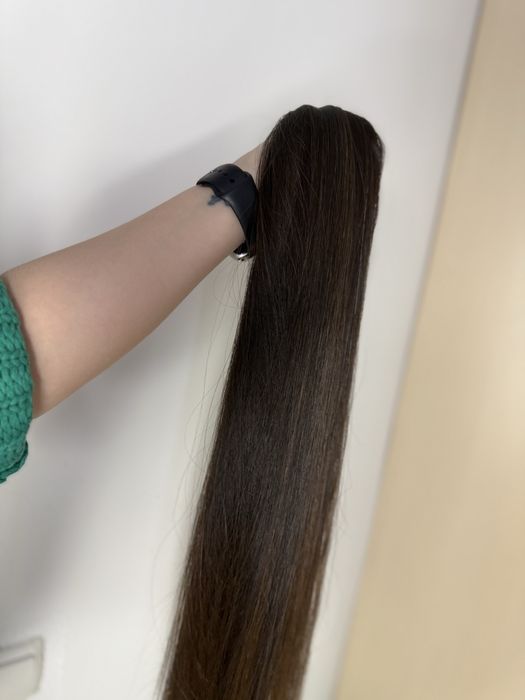 Натуральные славянские волосы ,гладкие