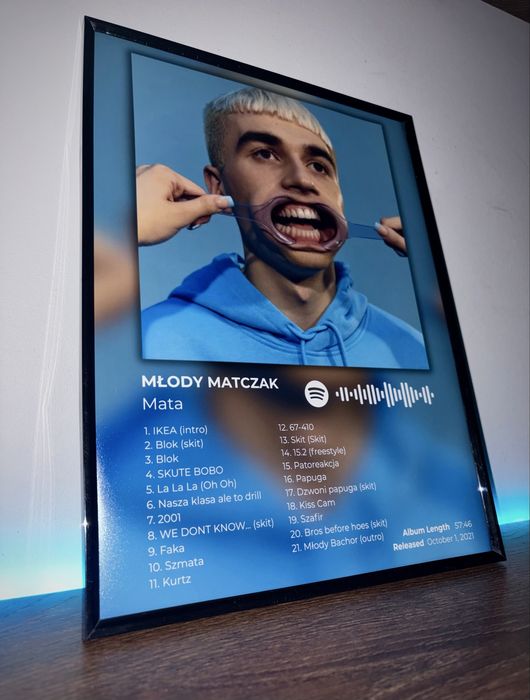 mlody matczak mata plakat