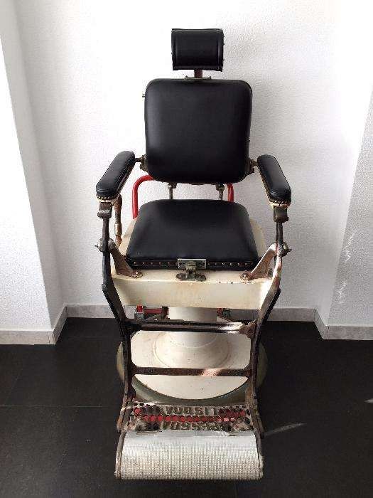 Cadeira de barbeiro antiga Vintage - Pessoa Lisboa
