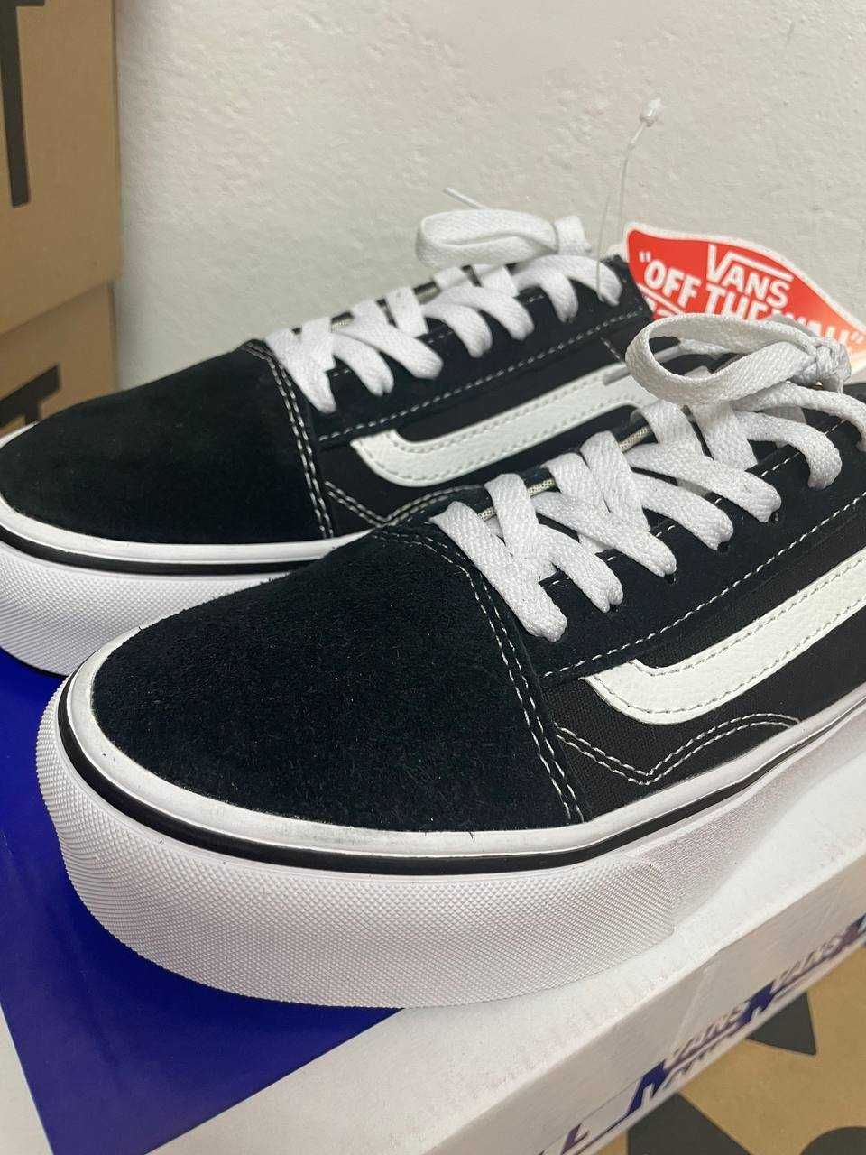 Летние кеды VANS old Skool black white / Кеди Ванс олд скул 38 39 40
