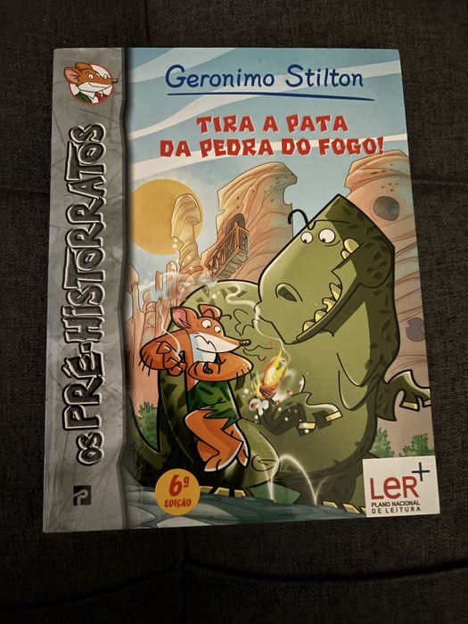 Tira a Pata da Pedra do Fogo! Os pré-historratos Geronimo Stilton