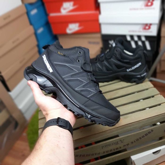 !ХУТРО! Salomon XT-6 MID (Gore-Tex) Black/White 41 42 43 44 45 46 гтх