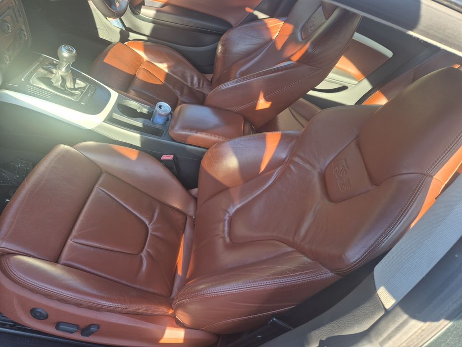 Audi A5 S5 Fotele kanapy Brązowe