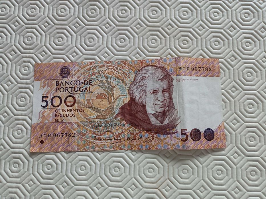 Nota de 500 escudos de 1987