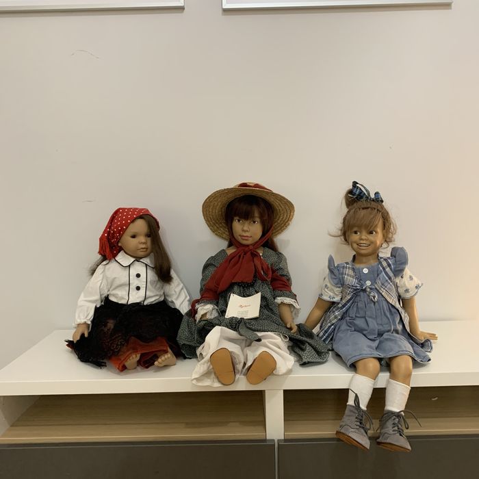 Zestaw pieknych lalek kolekcjonerskich