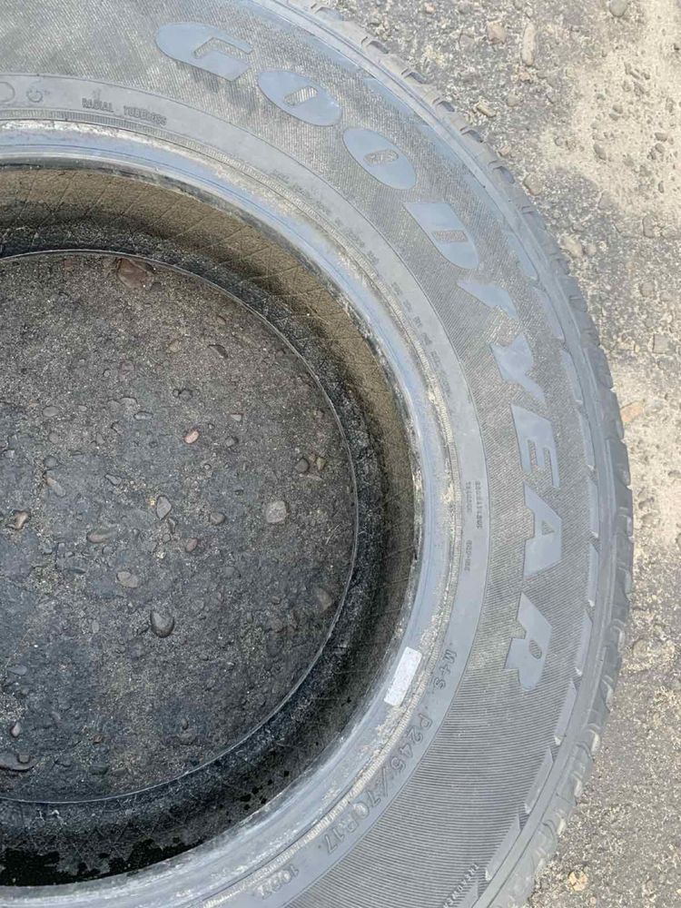 Шини 245/70 R17 Goodyear 2020p всесезон  6,4/7,3мм