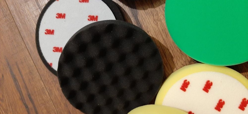 Полировальные круги 3М(Германия)диаметр 150 мм. (ЗЕЛЕНЫХ НЕТ)