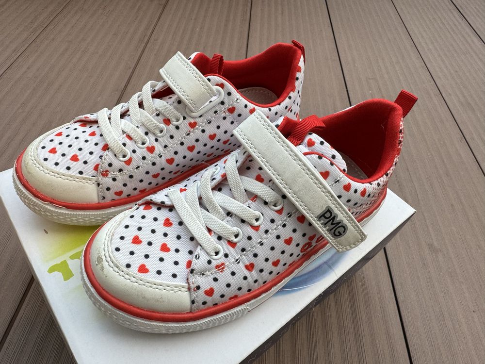 Primigi Sneakersy White/Red - rozmiar 30