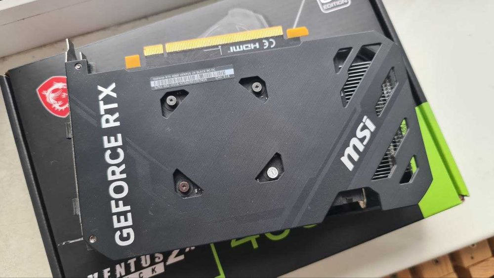 Ігрова відеокарта RTX 4060 8GB MSI VENTUS 2X