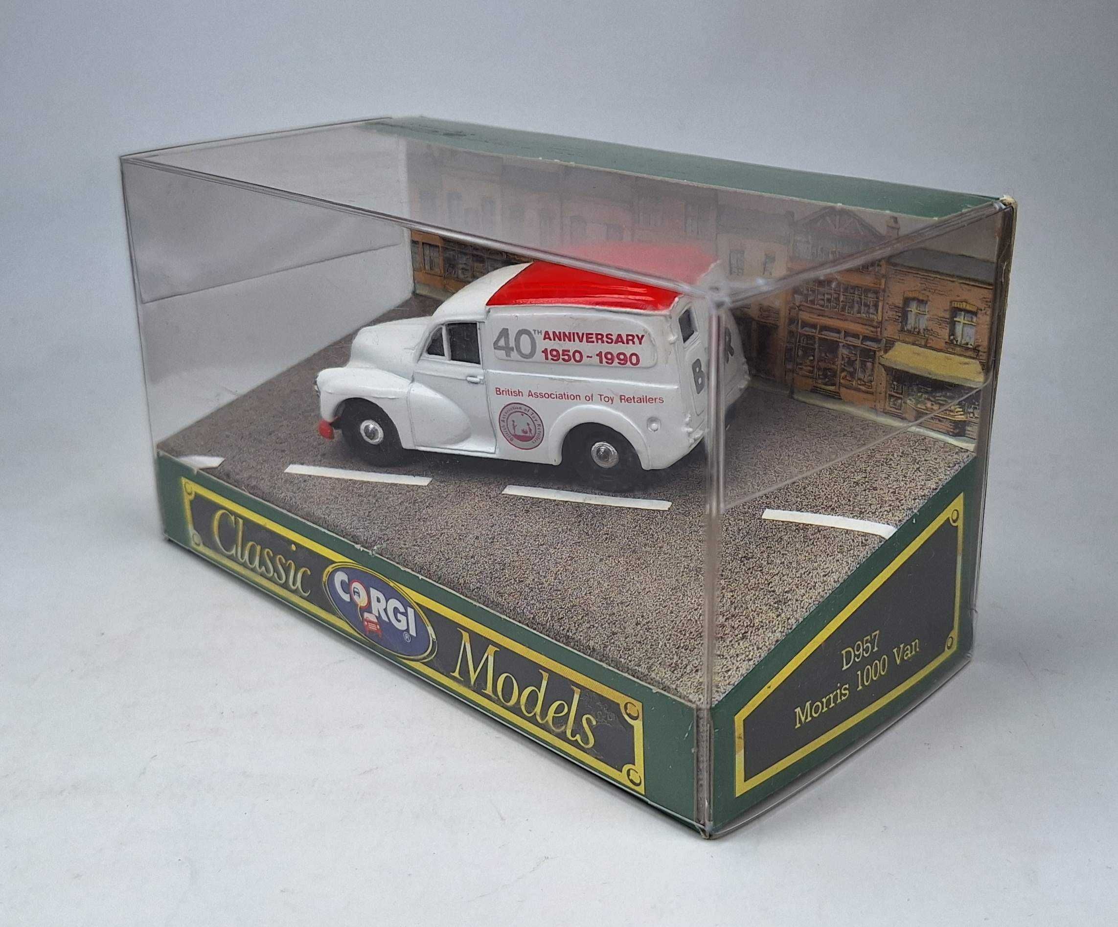 MORRIS 1000 VAN "40th Anniversary BATR" - CORGI Limited Edition, 1:43