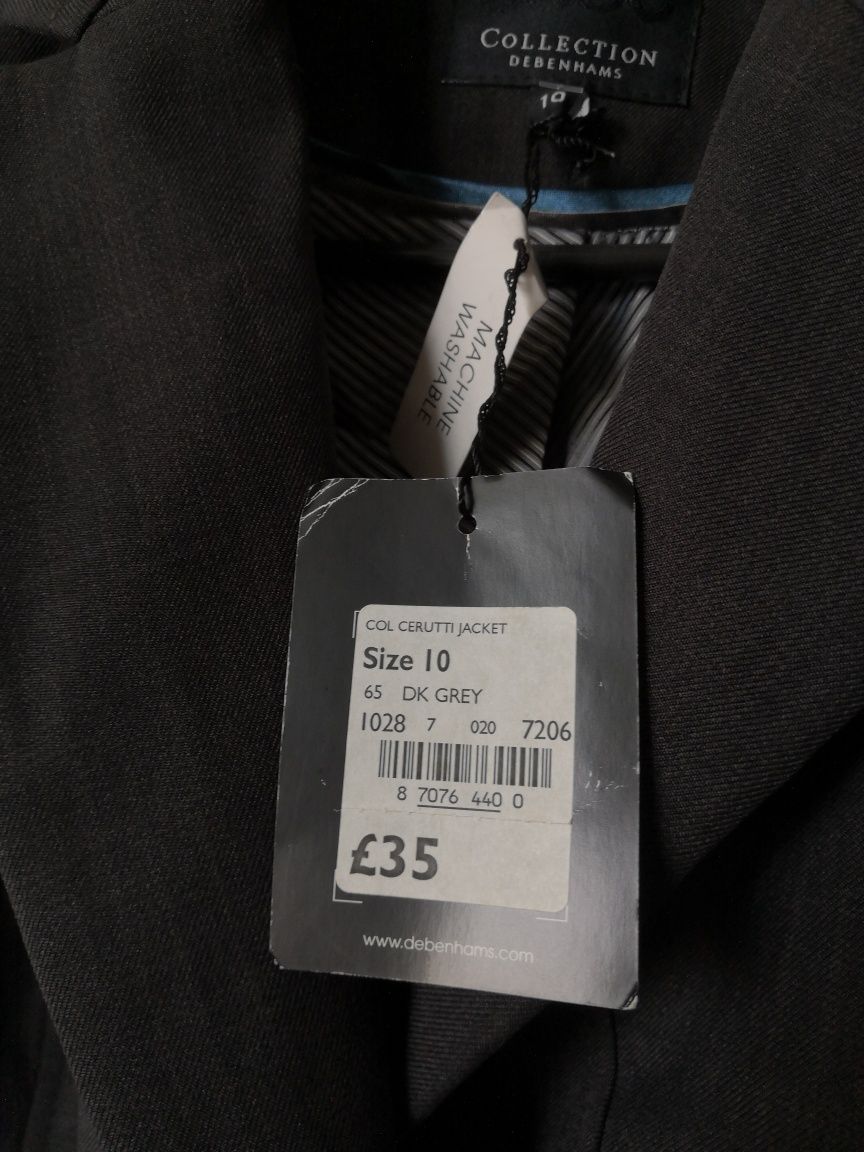 Debenhams nowa marynarka nowy żakiet guziki na rękawach.
