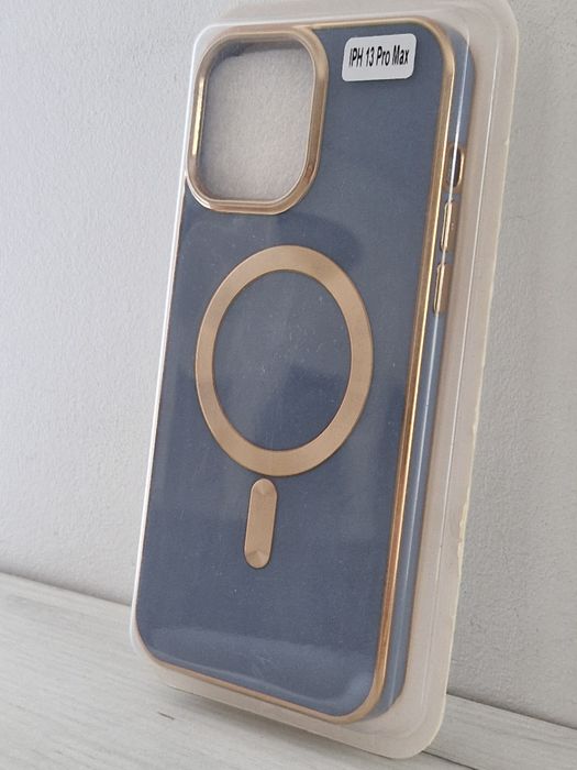 Etui Beauty Magsafe Case do Iphone 13 Pro Max niebieski