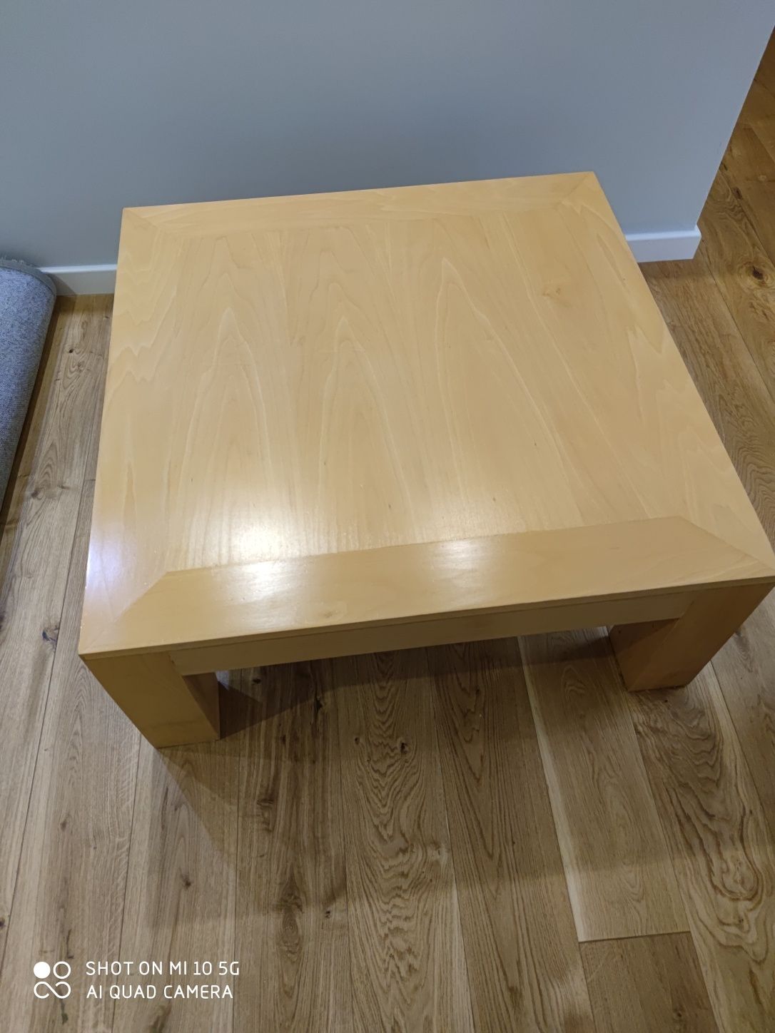 Ława/stołu kawowy duzy, kwadrat 100x100 lite drewno