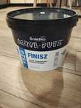 Gotowa gładź szpachlowa acryl putz finisz 17kg śnieżka