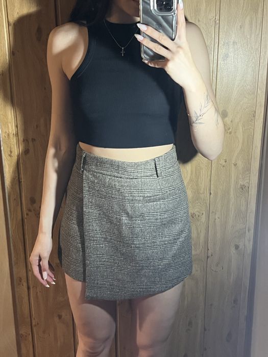 Твідова спідниця-шорти