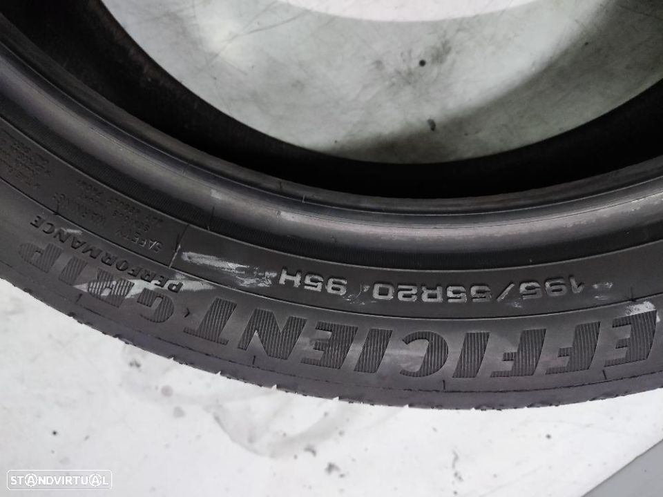 2 pneus como novos 195-55r20 good year - oferta dos portes