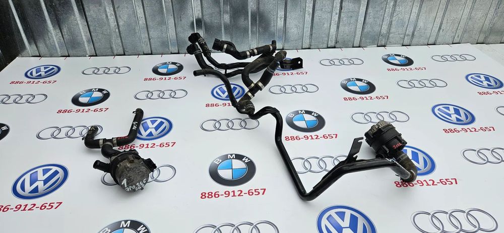 VW Passat B8 VW Arteon 2.0 TDI 240 KM CUA  Elektryczna pompa cieczy chłodzące Dodatkowa pompka wody 7P0965567 04L965567 Przewód wody Rura wąż Magistrala wodna 03N121065J