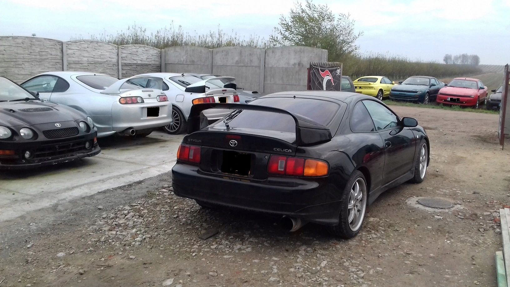 TOYOTA CELICA V 5 boczek tapicerka drzwi lewy