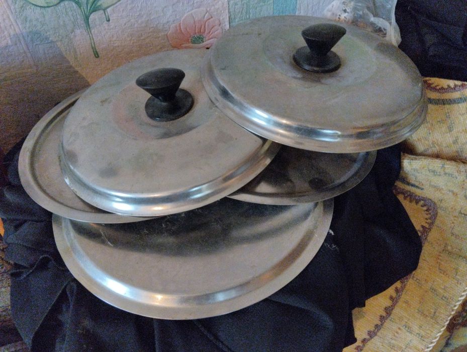 Кришки для каструлі нержавійка скло та інші