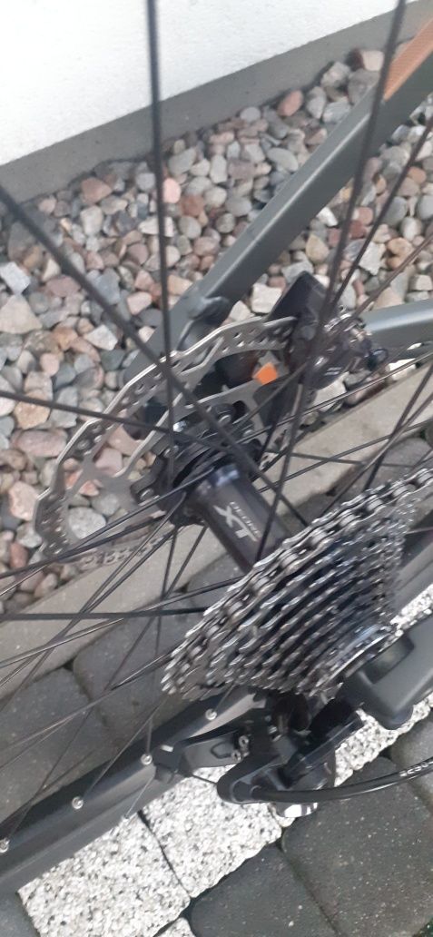Rower crossowy Cube Nature 2023 cały na XT rozmiar M jak Nowy !