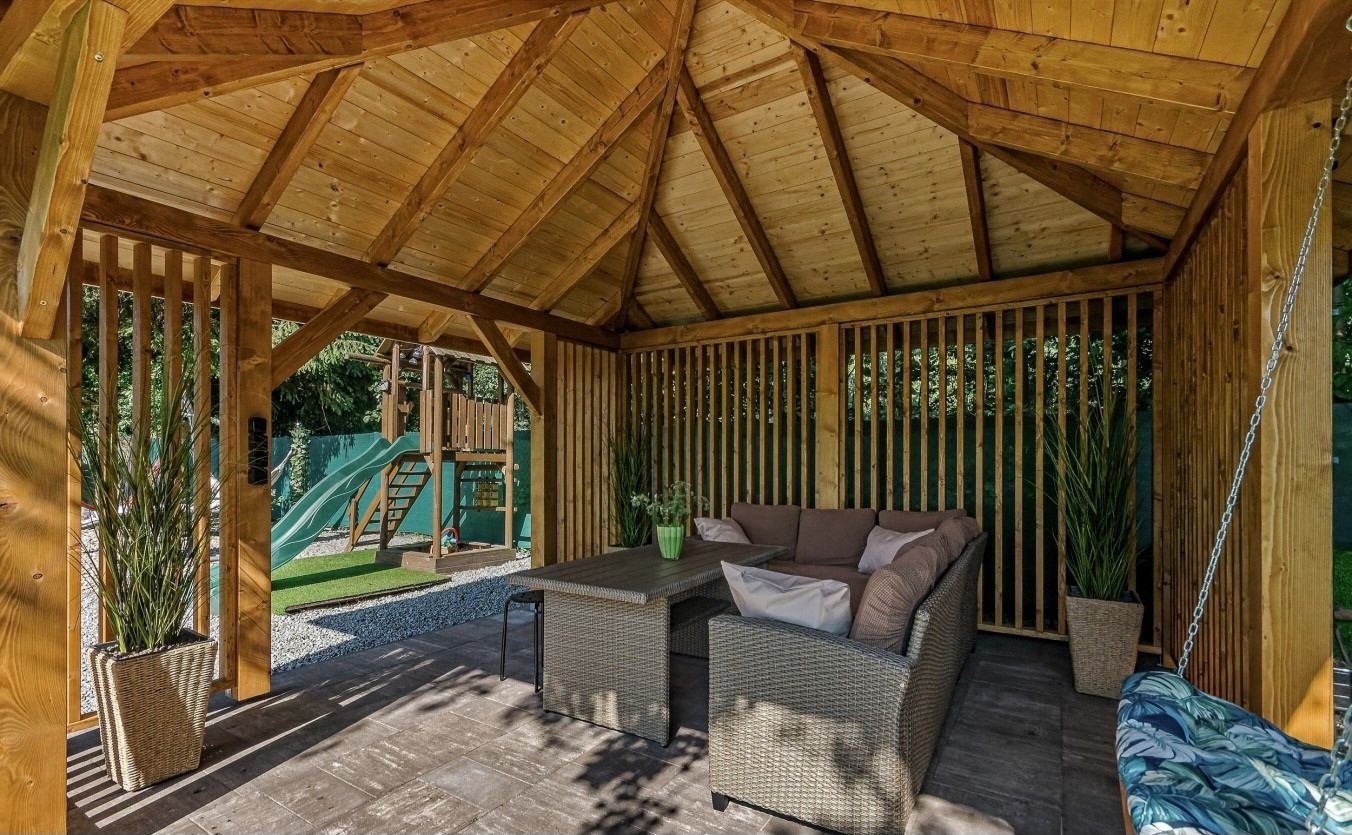 domek letniskowy ZAGŁĘBOCZE jacuzzi blisko jeziora w pełni wyposażon