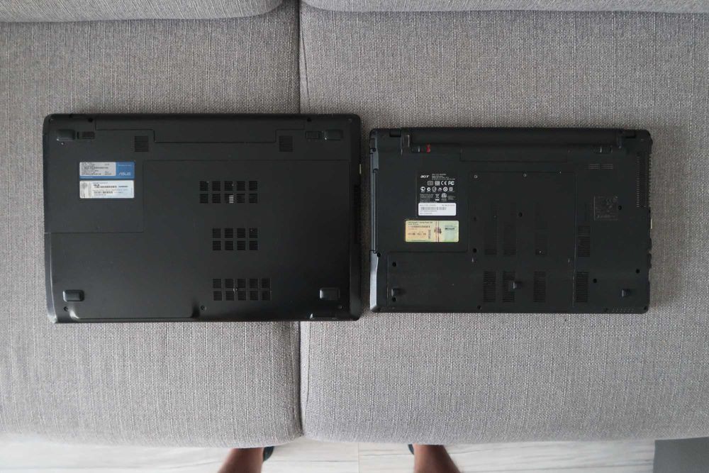Dwa laptopy: ASUS R700VM-TY199V i ACER Aspire 5745G-434G50Mn