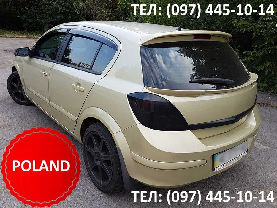 Спойлер, козырек, реснички Opel Astra H / Опель Астра Х