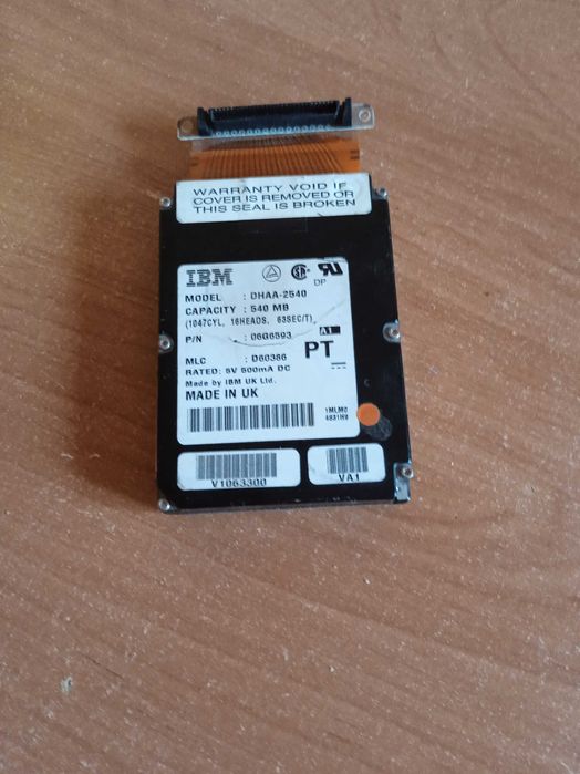 Dysk IBM 540 MB  Sprawny !