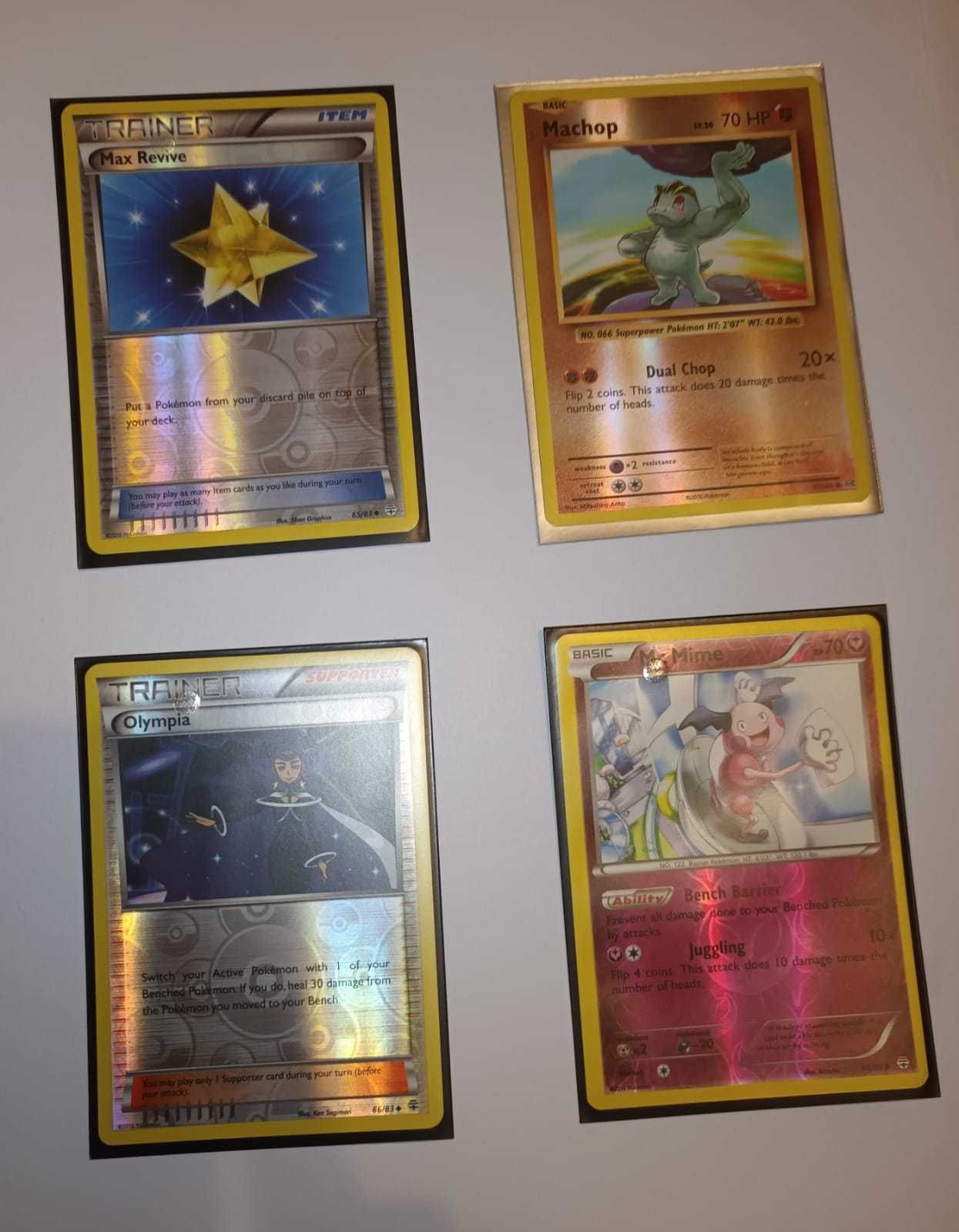 Pokemon várias  Reverse Holos NM em inglês