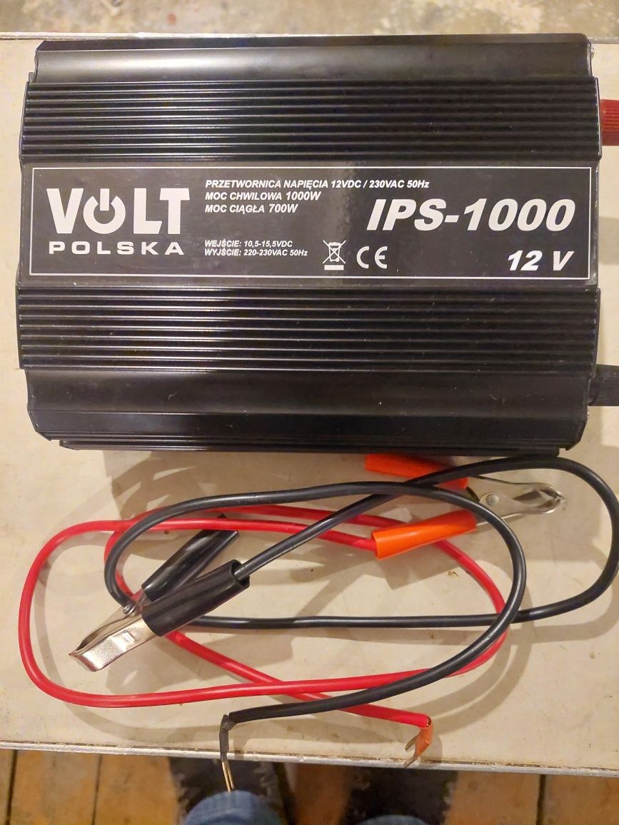 Інвертор VOLT POLSKA  12v-220v 1000w