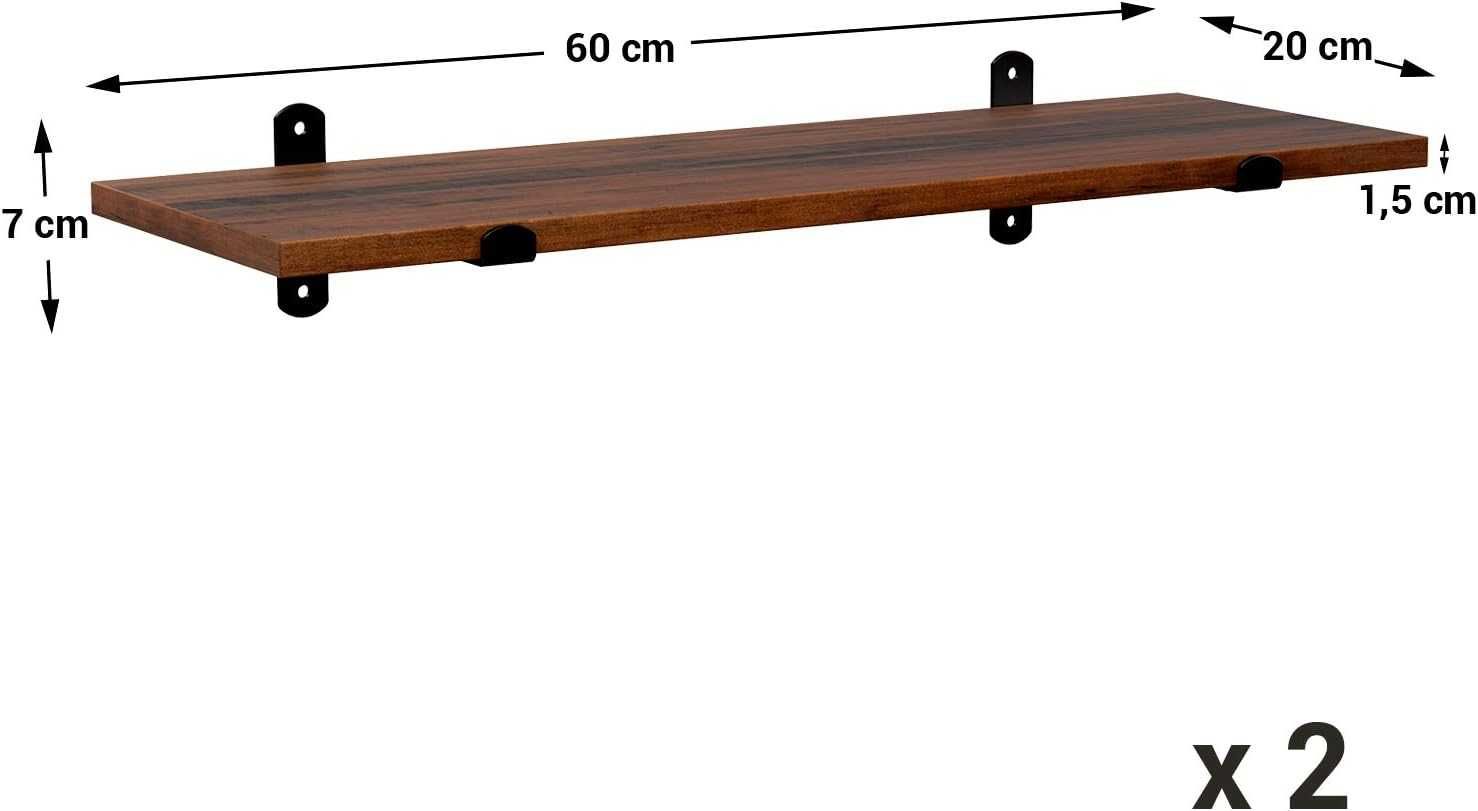 Nowa półka ścienna / regał / szafka / 2 szt / SONGMICS !A739!