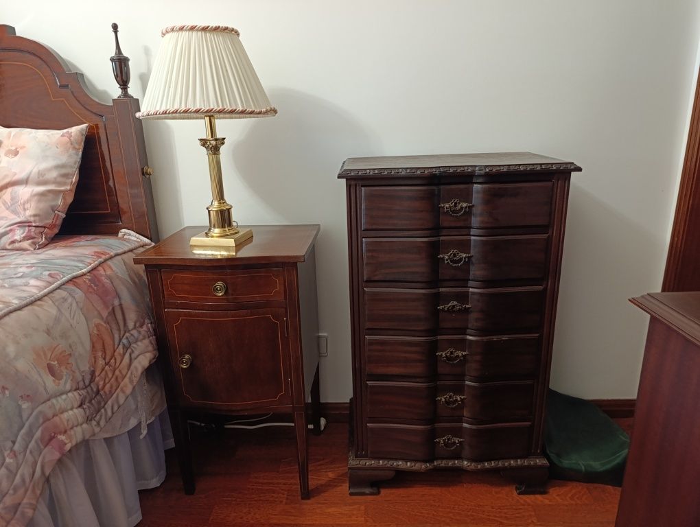 Mobília de quarto completa cama com colchão