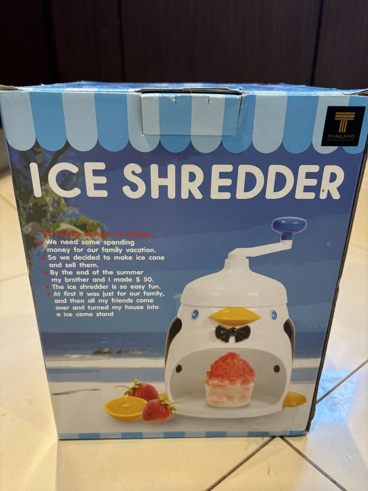 Maszynka do lodów dla dzieci, ice shredder