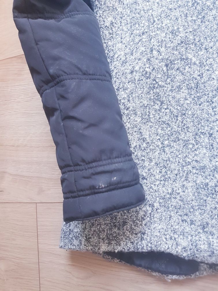 Wełniana Kurtka , płaszcz damski marki Dussi rozmiar S/M .
