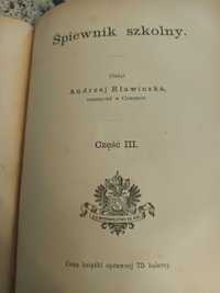 Andrzej Hlawiczka, Śpiewnik szkolny, 1901 Wiedeń