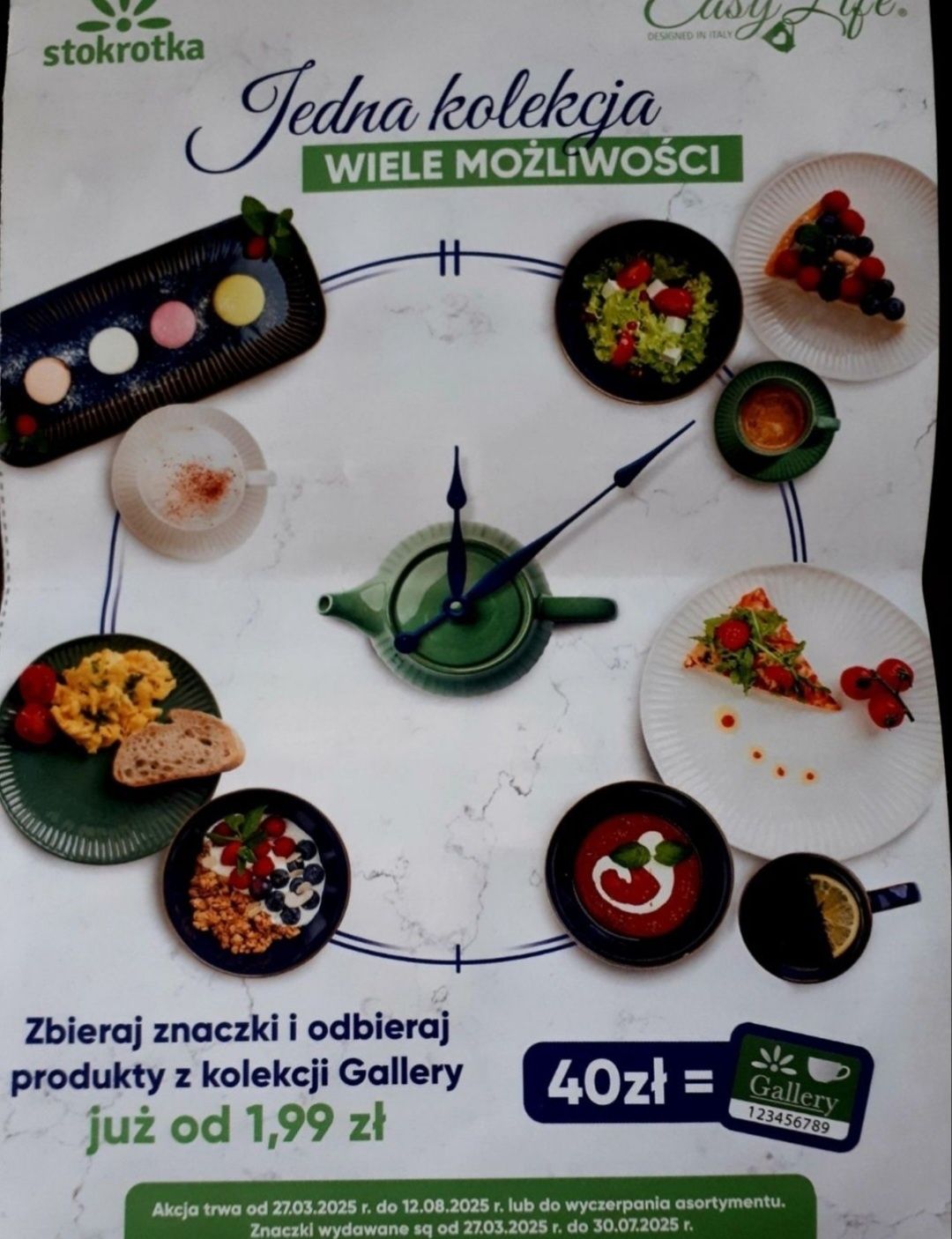 Naklejki 14szt na produkty Gallery Easy Life - sklep Stokrotka