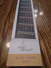Fret Zealot 25,5'', nauka gry na gitarze LED