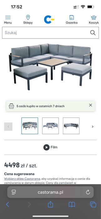 Meble ogrodowe GoodHome Vao