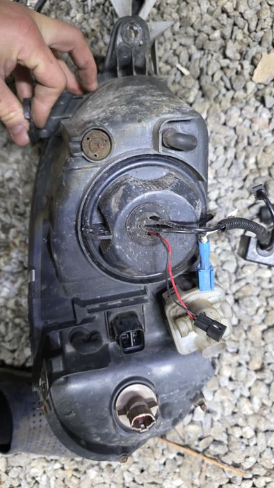 Фары Део Ланос Сенс линзы ксенон лампы блоки розжига