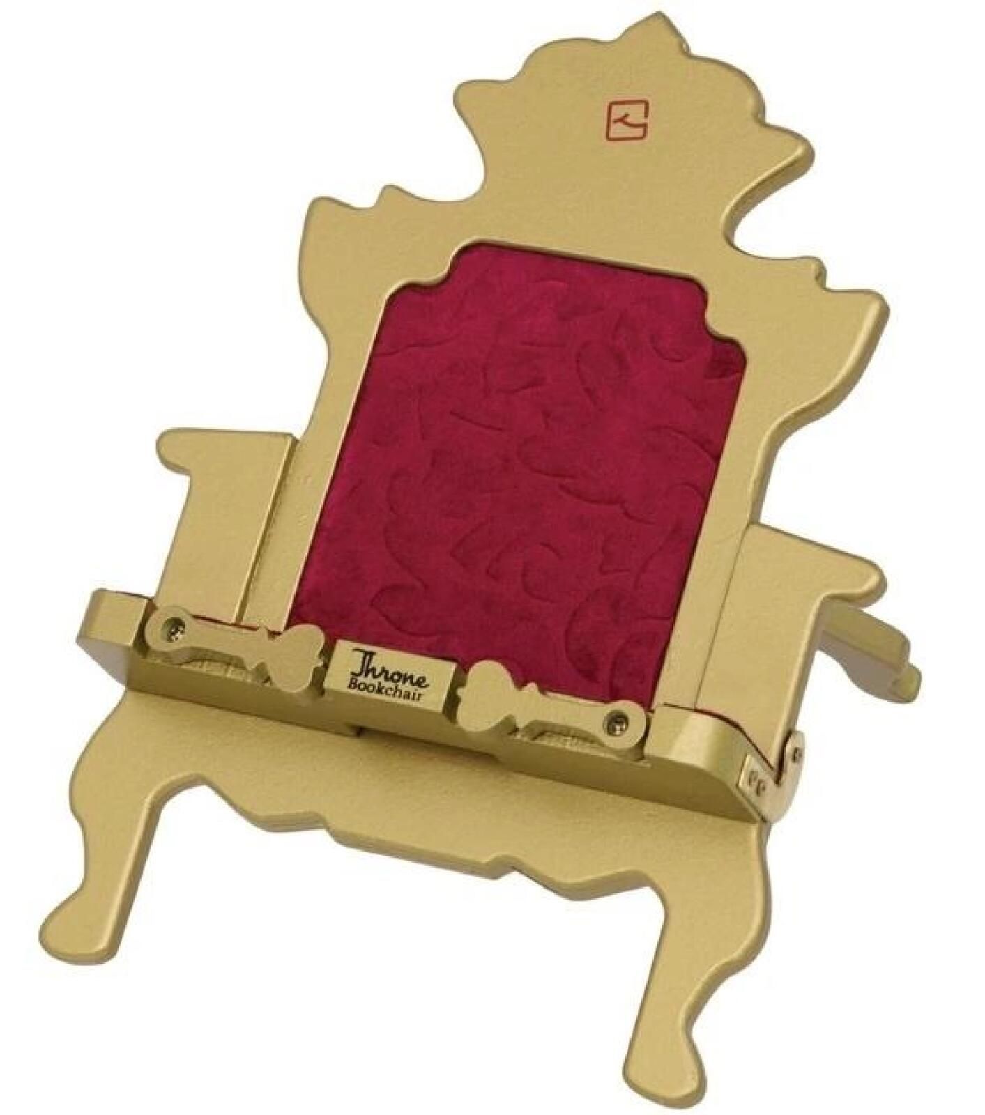 Tron złoty podstawka pod książkę/tablet Throne oprawa: plastikowe