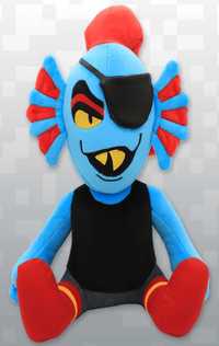 Peluche Fangamer Oficial Undyne do jogo Undertale