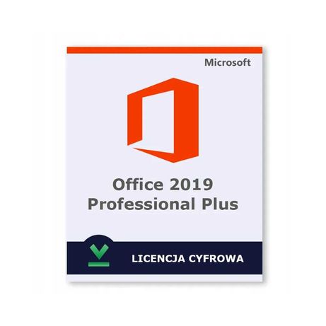 Microsoft Office 2019 Professional Plus KLUCZ PL ORYGINALNY gwarancja
