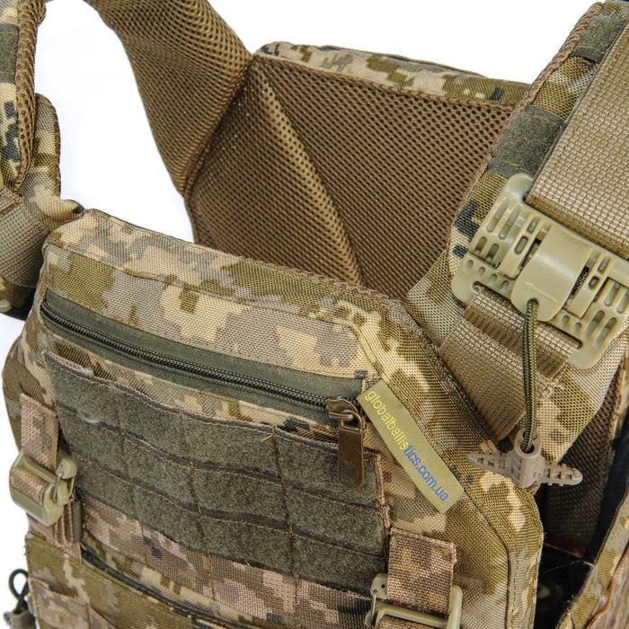 Плитоноска Warmor Gen.3 піксель (без плит і підсумків) КОРДУРА 1000Д