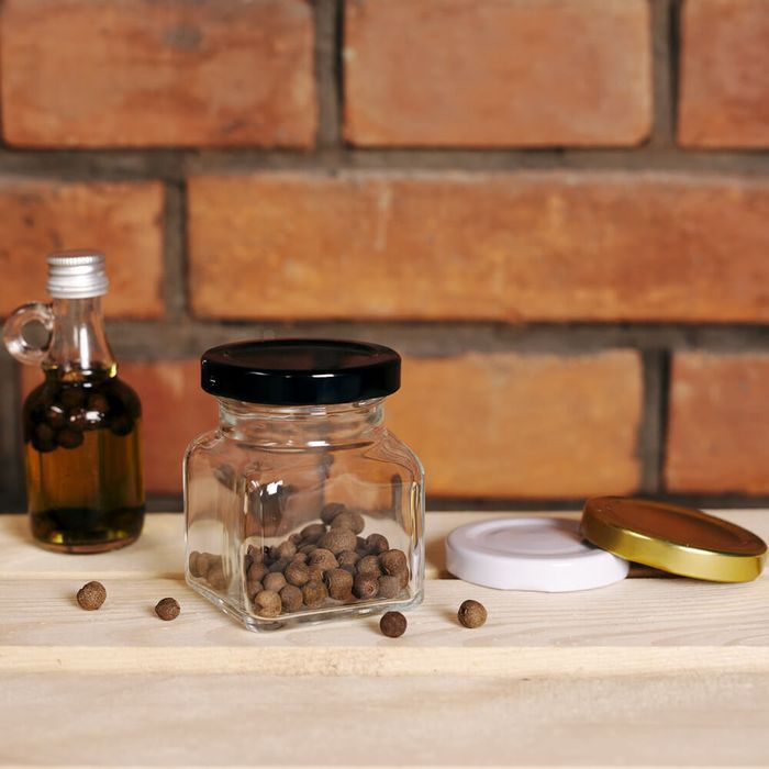 100x słoik na przyprawy 120 ml z zakrętką, słoiczki na miód dżem