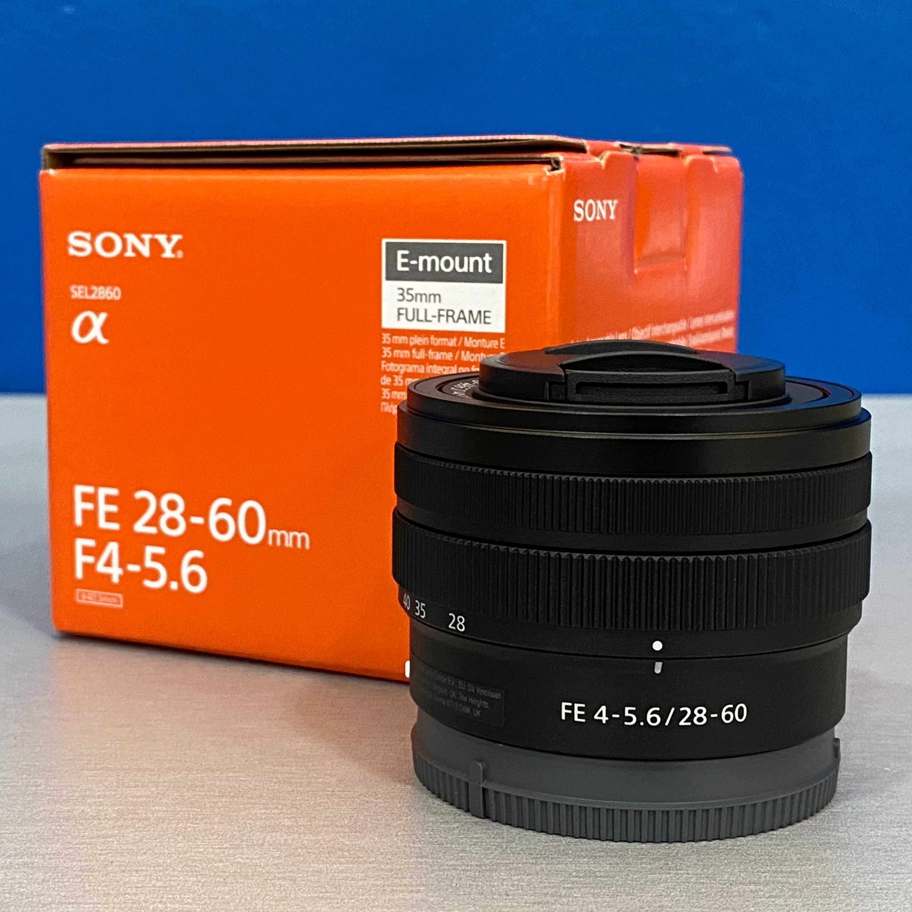 Sony FE 28-60mm f/4-5.6 (NOVA - 3 ANOS DE GARANTIA)