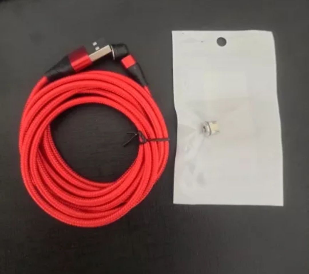 Kabel Magnetyczny540 Stopni Szybkie Ładowanie 1M USB C MICRO USB IPHON